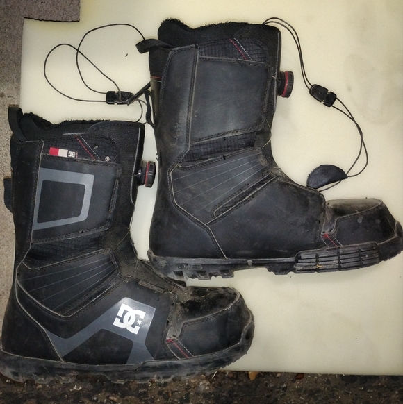 🏂 DC Scout 2015 BOA Snowboard Boots All-Mtn. UNILITE 6/10 SALE OBO FREERIDE MEN - Picture 4 of 15